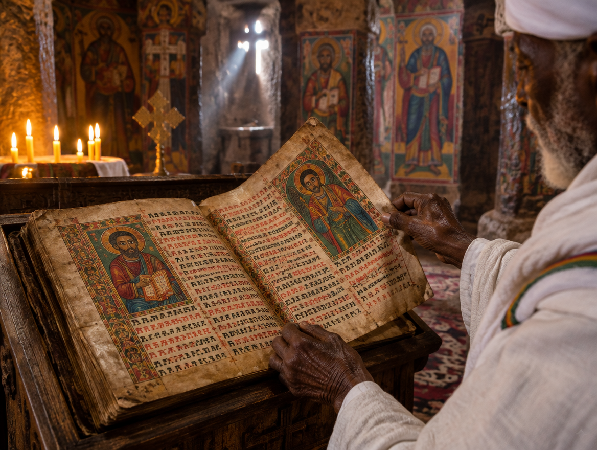 Ethiopian manuscript