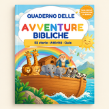 Quaderno delle Avventure Bibliche — Pacchetto Gratuito per Bambini