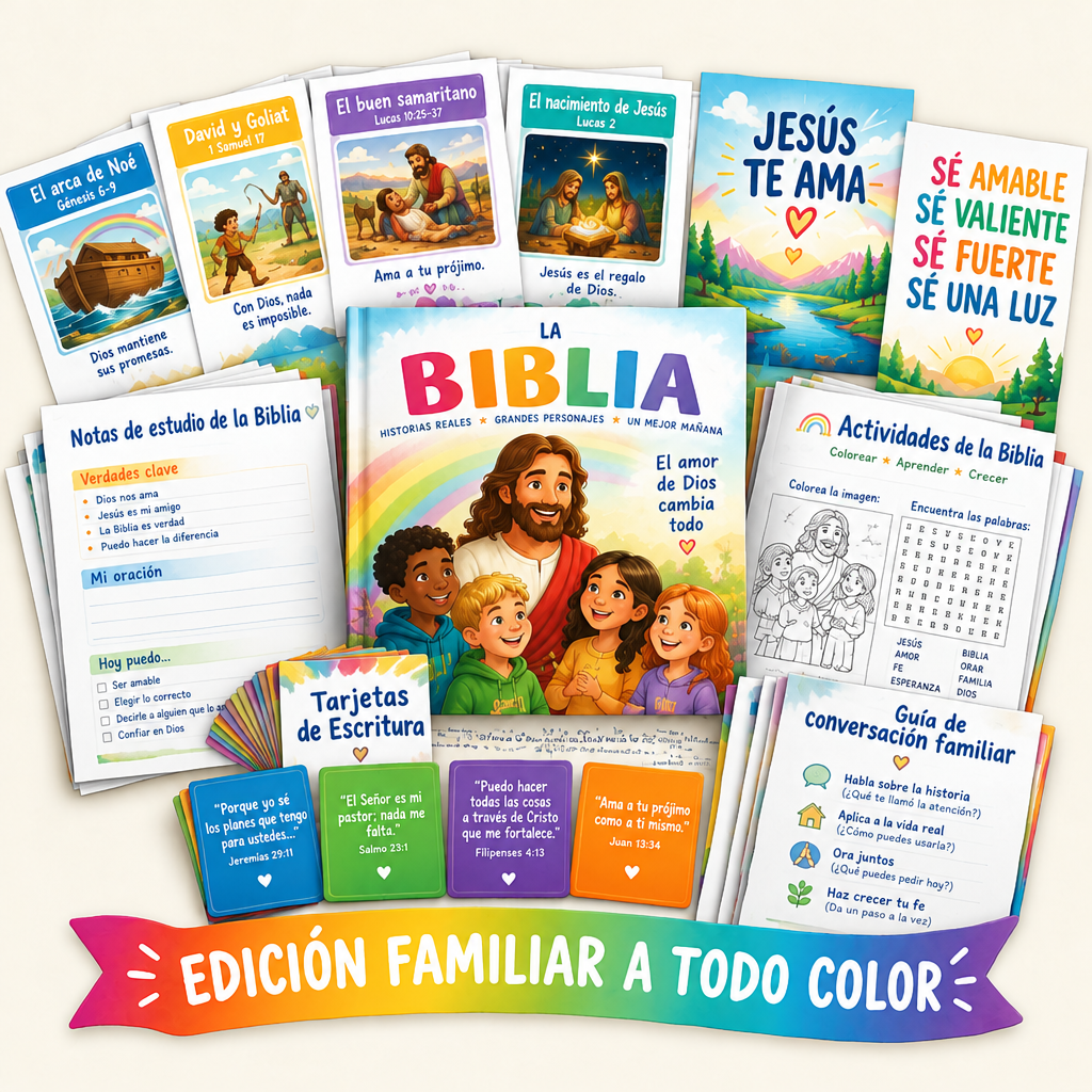 Edición Familiar a Todo Color (todos los extras incluidos)