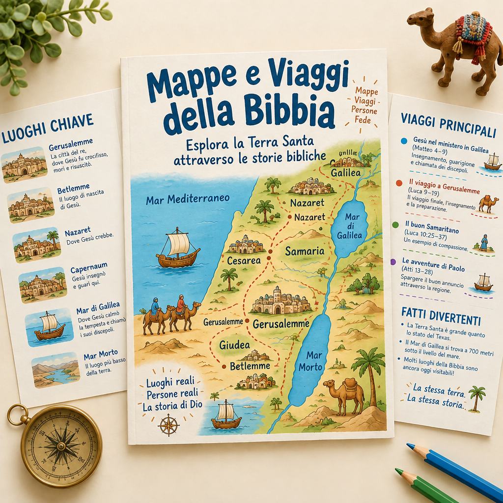 Mappe e Viaggi della Bibbia
