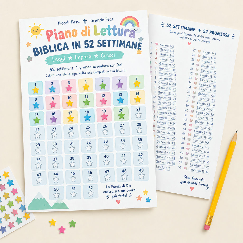 Piano di Lettura Biblica in 52 Settimane