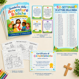 Quaderno delle Avventure Bibliche — Pacchetto Gratuito per Bambini
