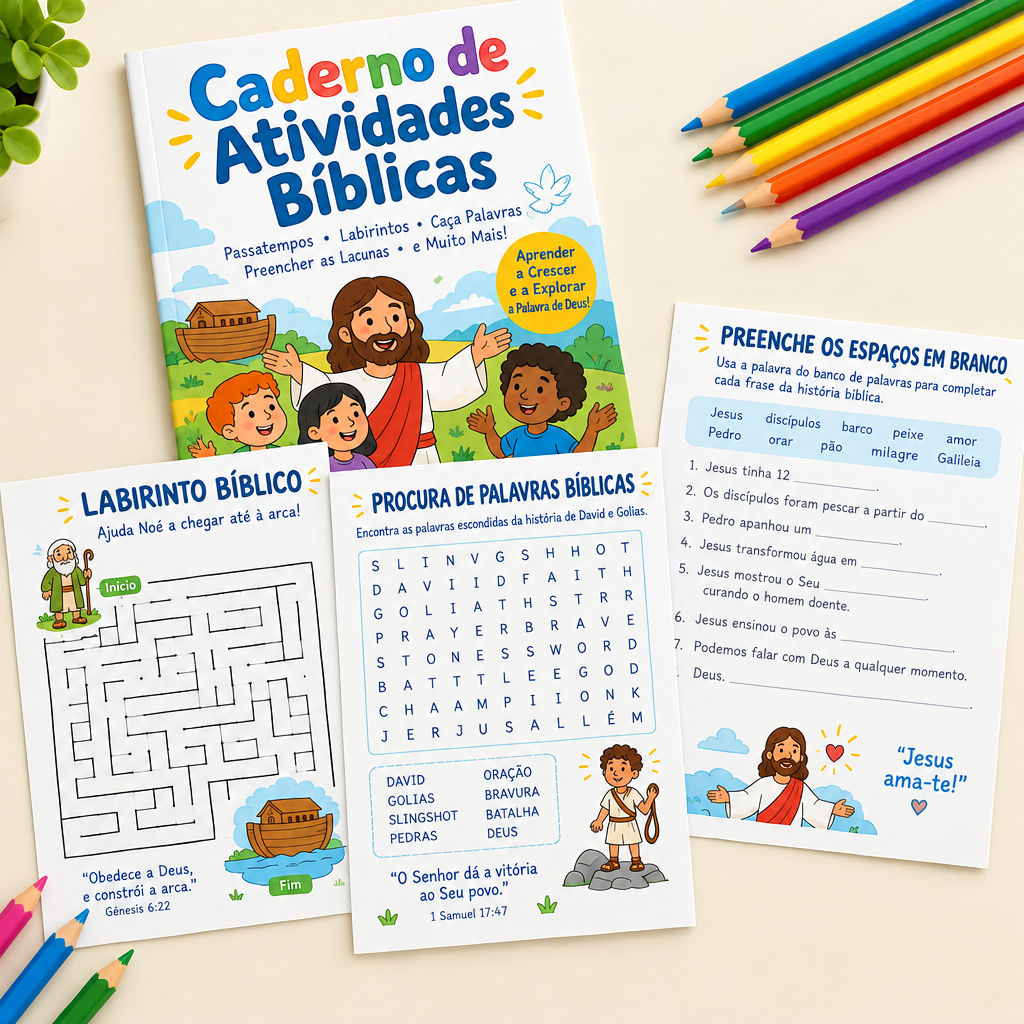Caderno de Atividades Bíblicas