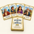 Heróis da Bíblia: 40 Cartões de Personagens