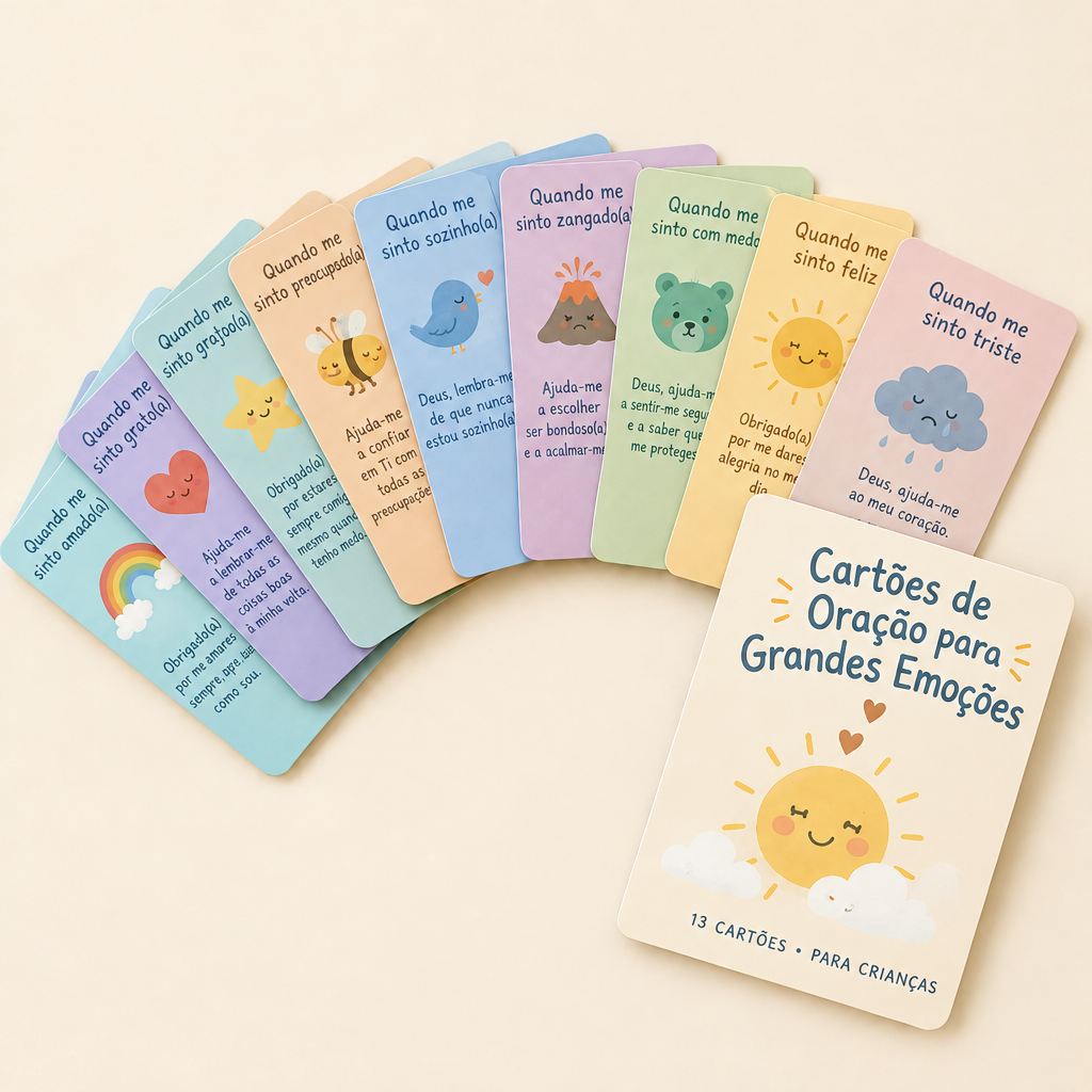 Cartões de Oração para Grandes Emoções