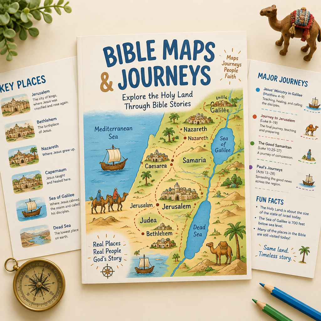 Bible maps and journeys